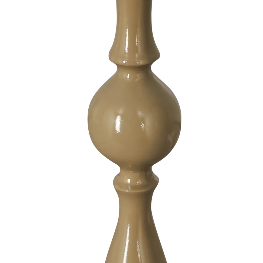 Основание лампы Matti 1xE14х40 Вт цвет бежевый LAMPLANDIA STLM-2077571 - Вид №4