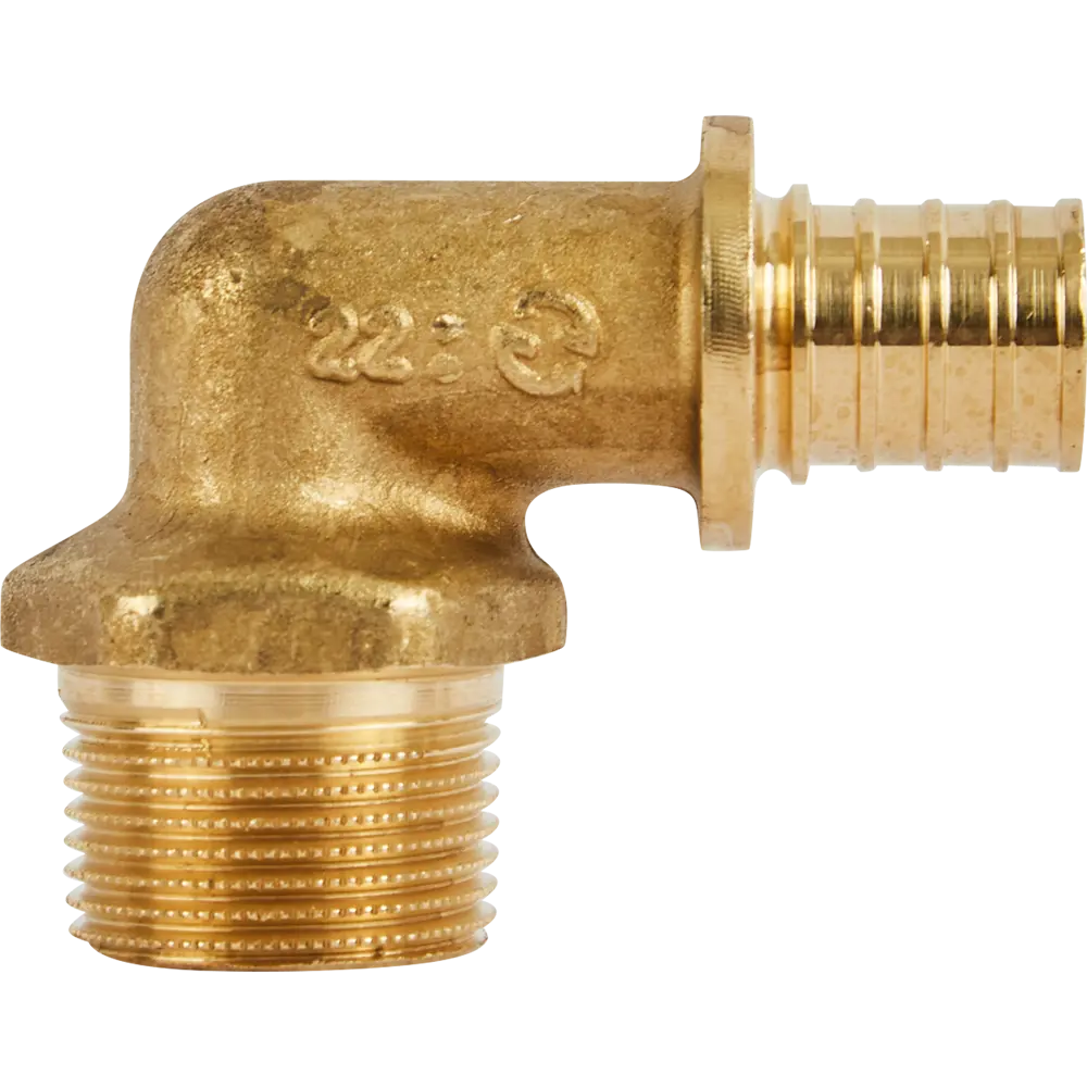 STOUT Угольник-переходник 90° для трубопровода 3/4"x20 мм 82197829 STLM-0021720 - Вид №2