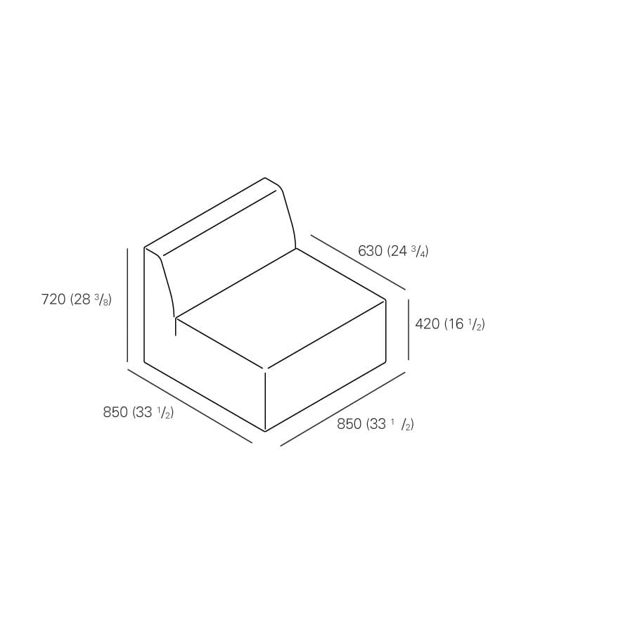 Модульный диван e15 KERMAN ARCH-00096233 - Вид №11