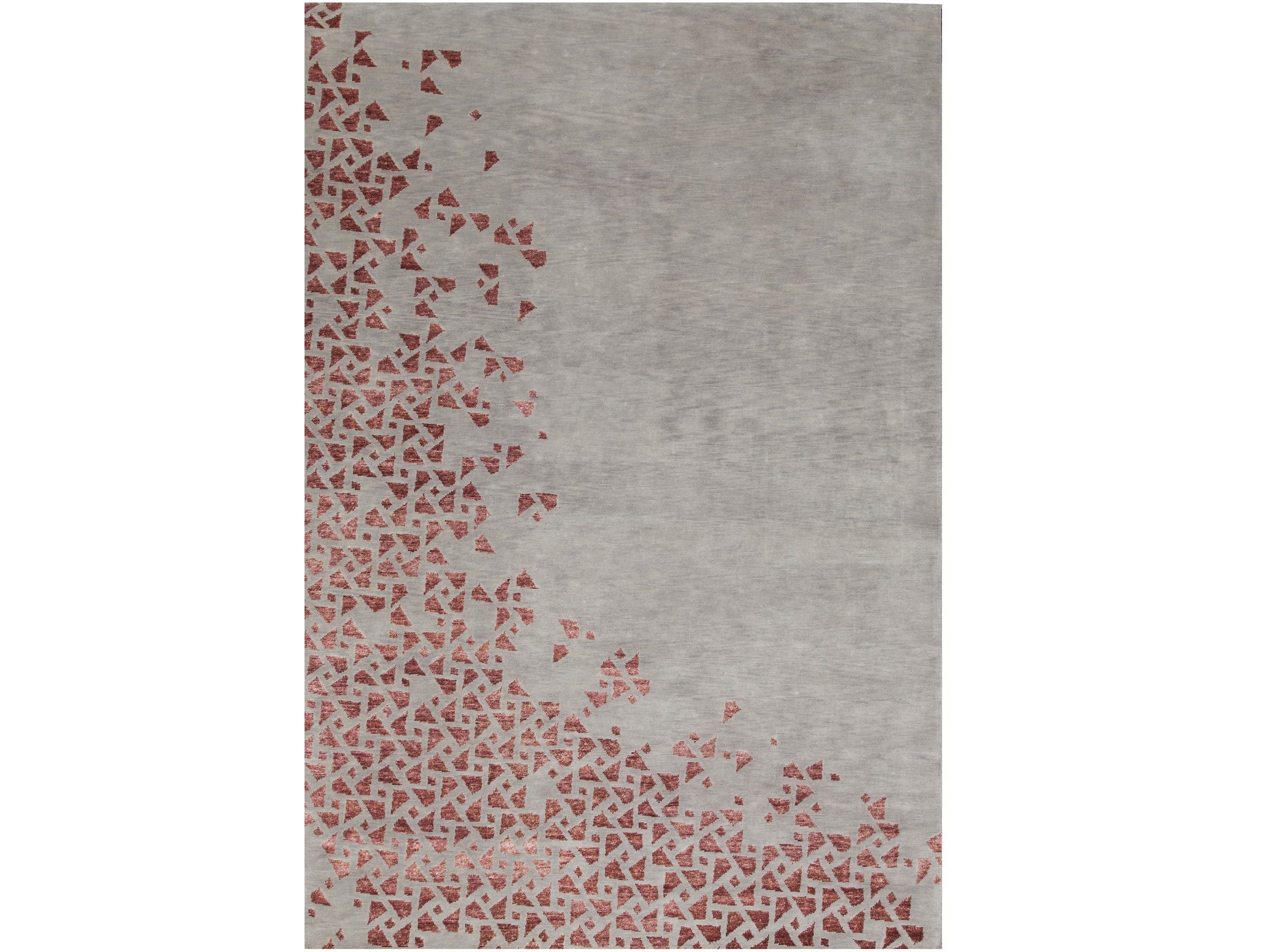 Прямоугольный ковер ручной работы из бамбукового волокна Sirecom Tappeti ARCH-00082979 - Вид №1