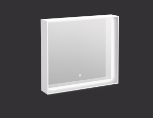 91207669 Зеркало для ванной SP-LU-LOU80-Os с подсветкой 80х70см LOUNA STLM-0518063 CERSANIT
