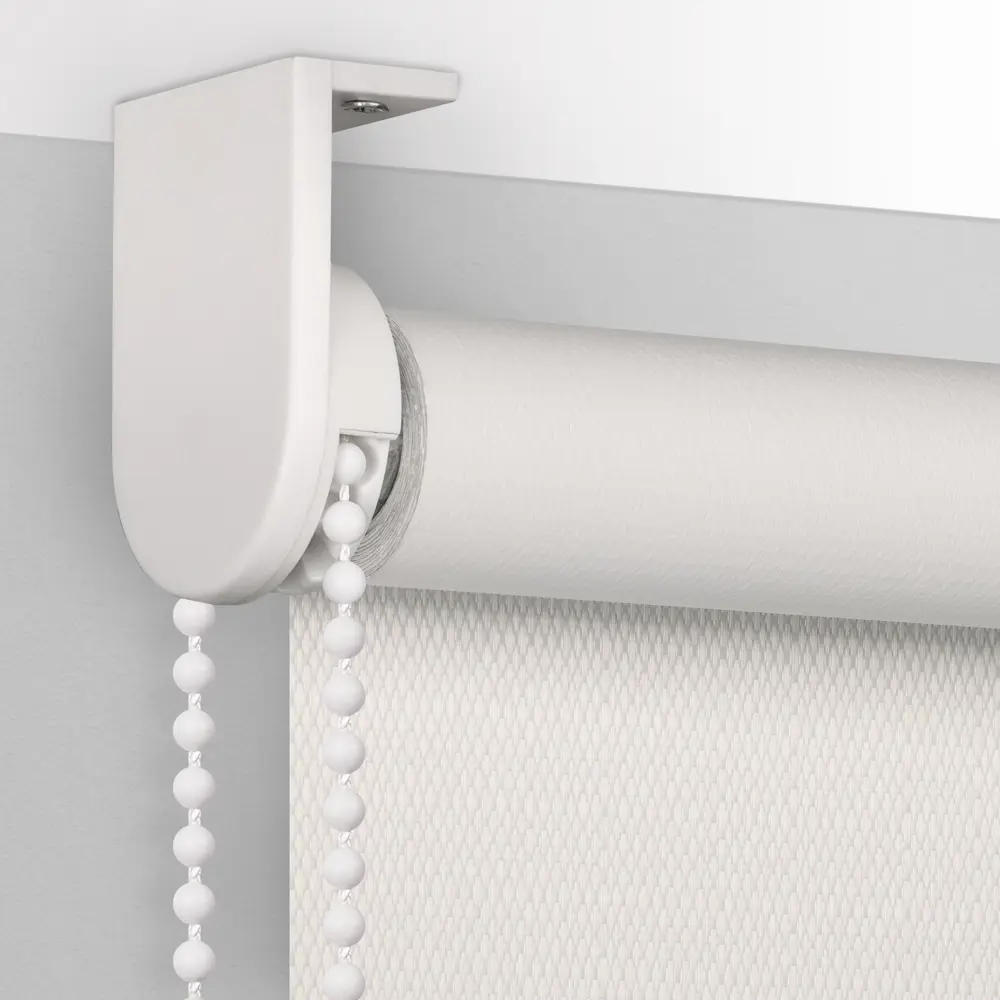 Штора рулонная Dublin блэкаут 60x160 см, цвет белый PRAKTO БЛЕКАУТ ЖАККАРД STLM-2207754 - Вид №2