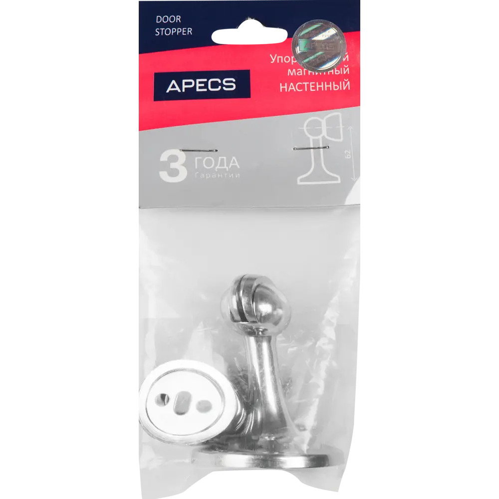 Магнитный ограничитель Apecs для защиты дверей и стен 12264329 STLM-0001860 - Вид №3