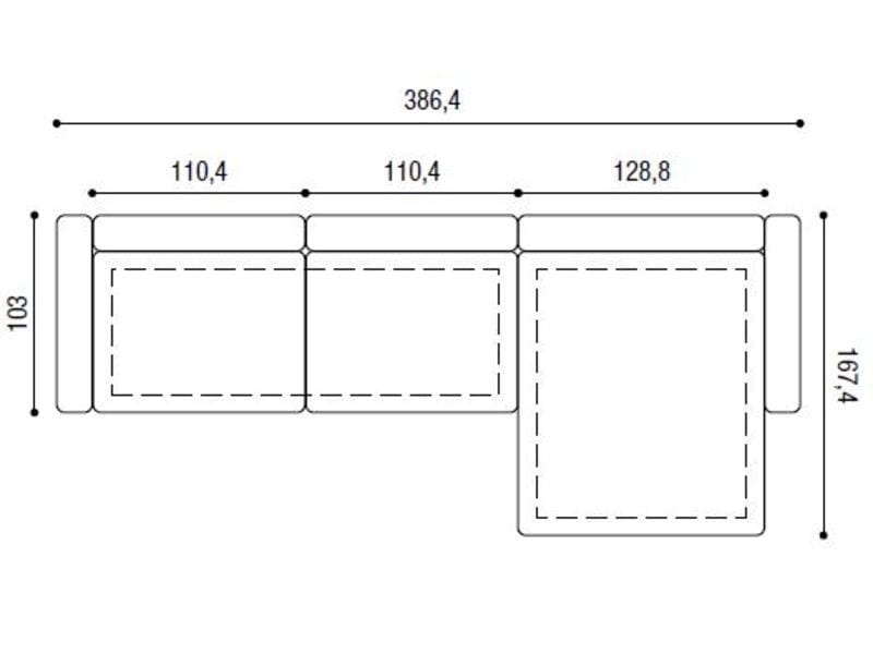 Ткань диван Lago Air ARCH-00057562 - Вид №5