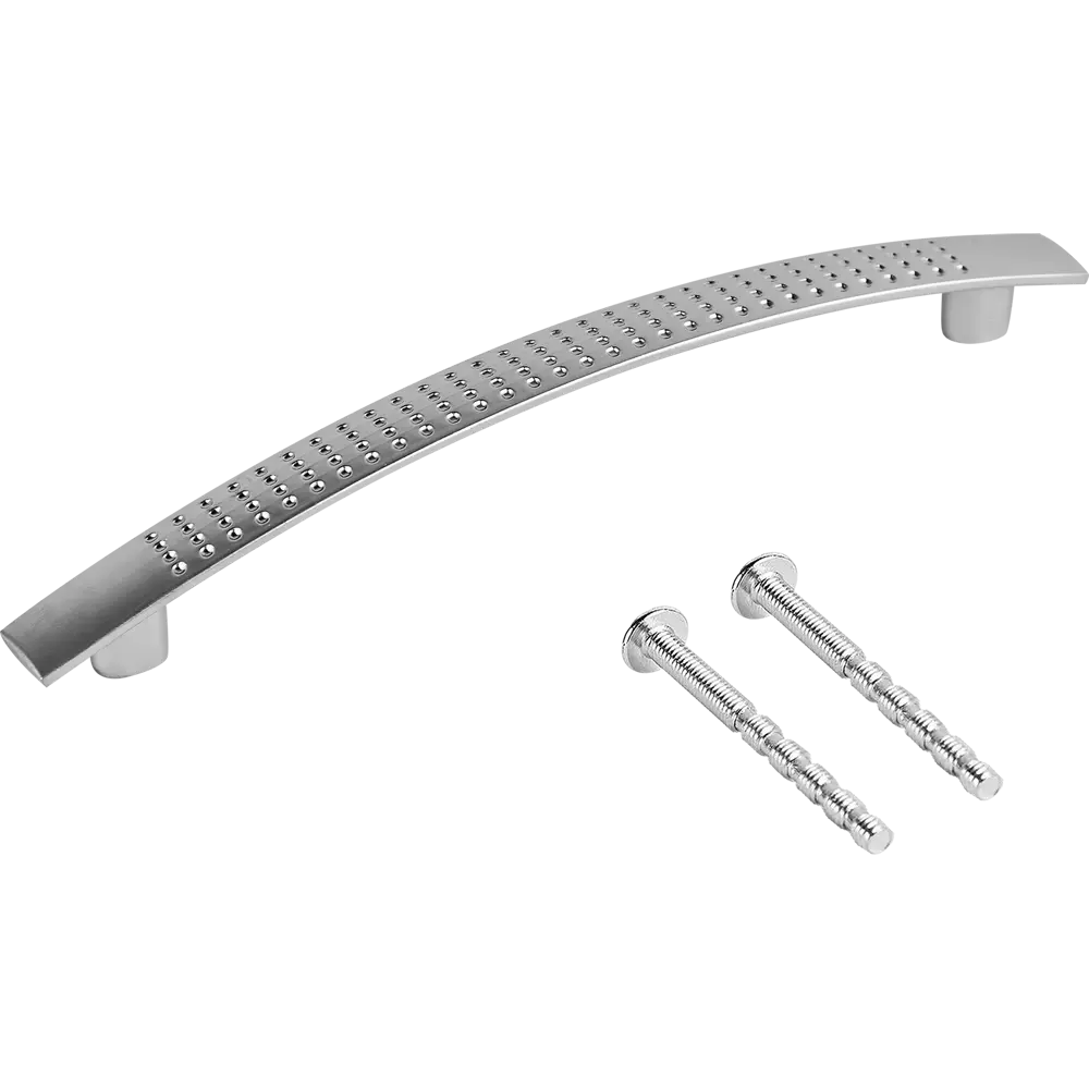 Мебельная ручка-скоба L4.030 матовый хром 128 мм LARVIJ STLM-2140620 - Вид №3