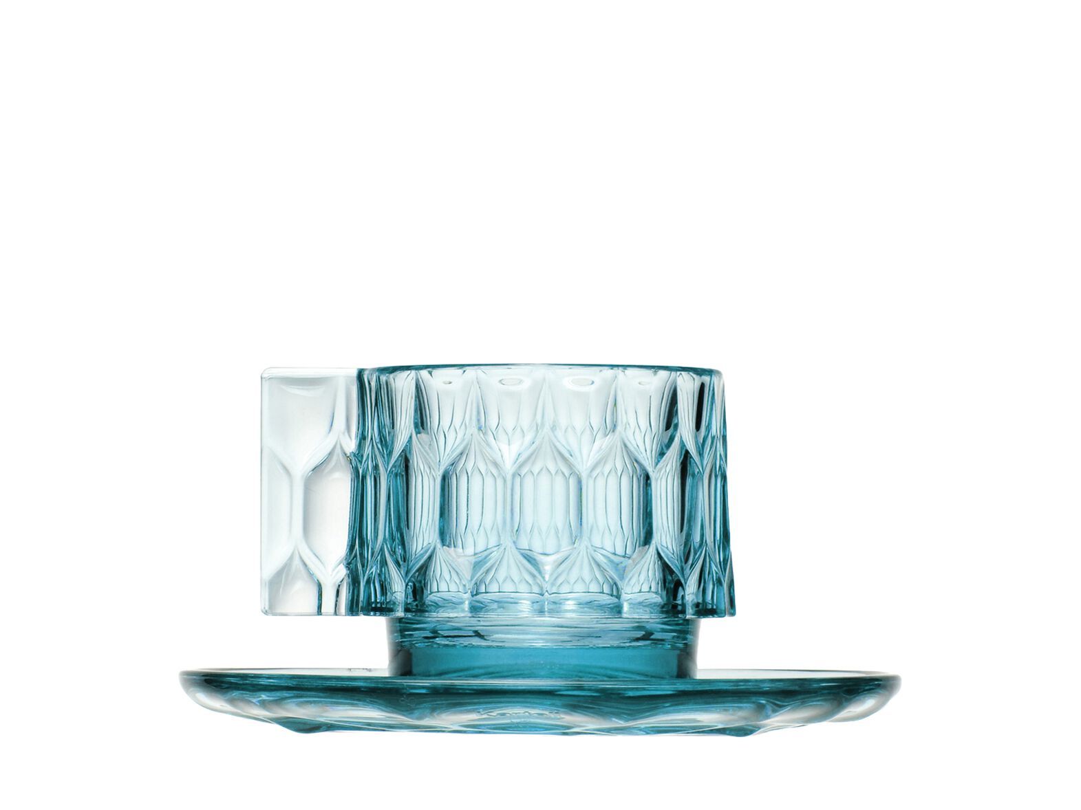 Набор кофейных чашек из инженерного пластика с блюдцем Kartell Jellies Family ARCH-00146181 - Вид №12