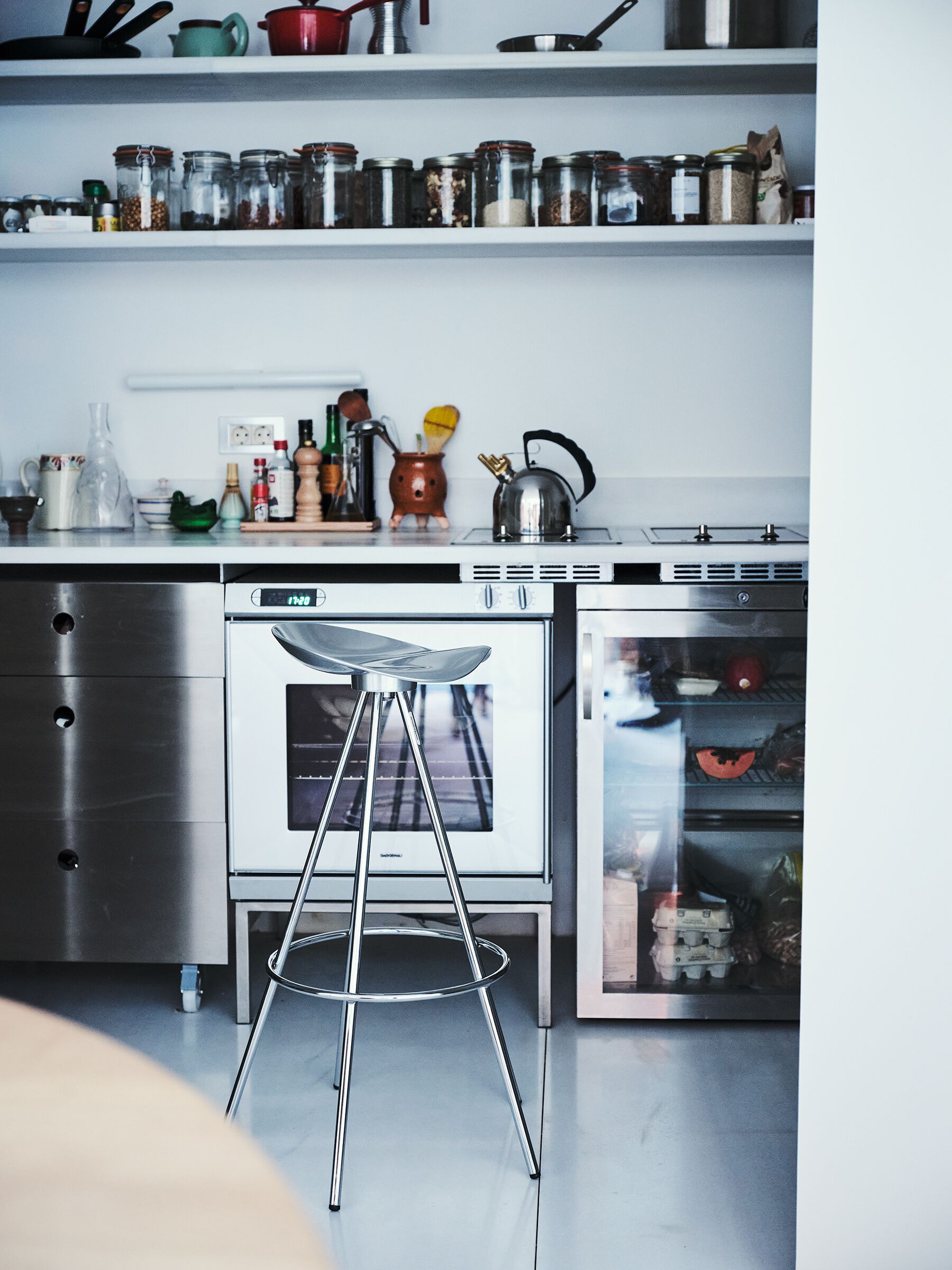 Высокий стул на алюминиевом насесте BD Barcelona JAMAICA ARCH-00124936 - Вид №2