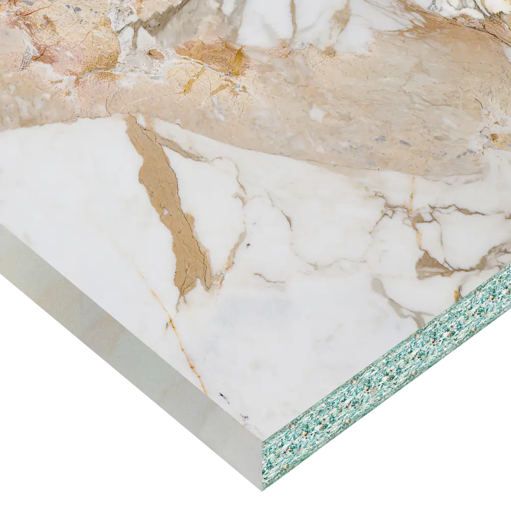 Столешница Мрамор урано 120x3.8x80 см ЛДСП цвет мультиколор Santreyd STLM-2116323 - Вид №1