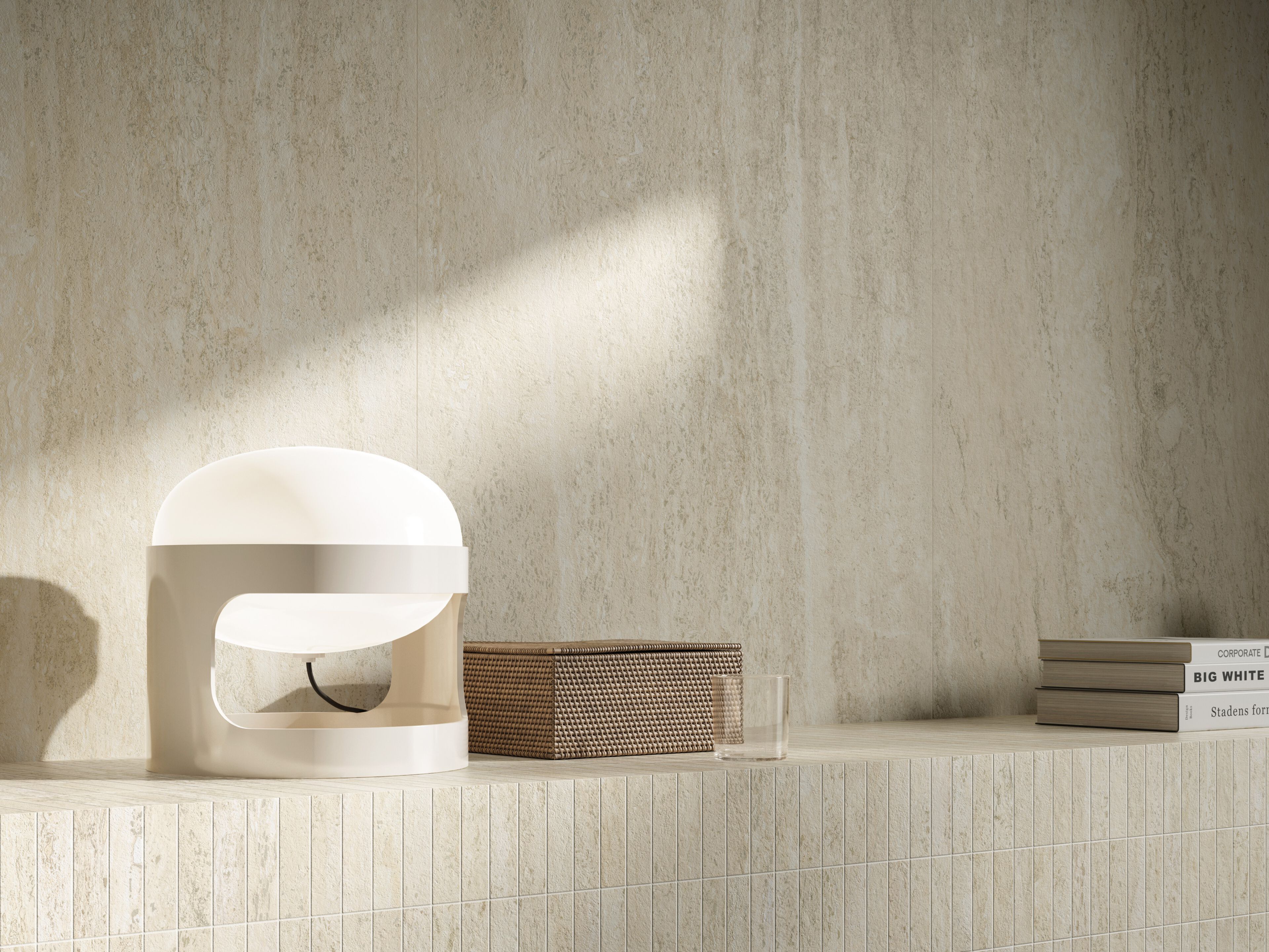 Напольное / керамогранит с эффектом травертина Italgraniti травертины ARCH-00032387