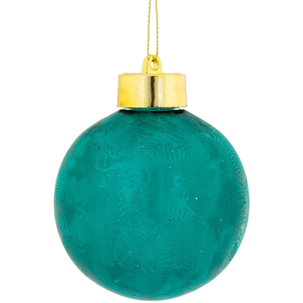 Шар ёлочный, 7.8 см, пластик, цвет зелёный Santreyd STLM-2026917 - Вид №1