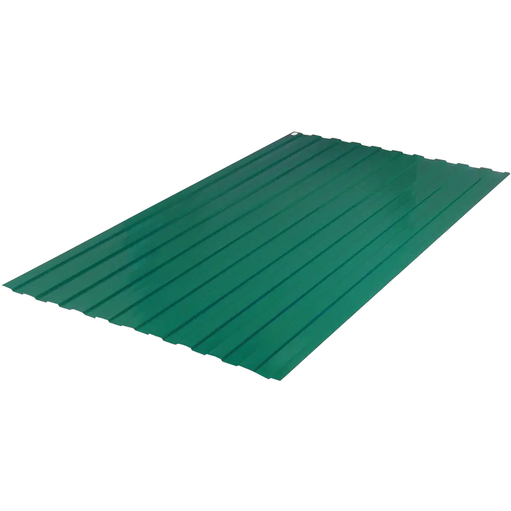 Профнастил С8 0.3 мм 1200x2000 мм зеленый RAL 6005 Santreyd STLM-2107426 - Вид №1