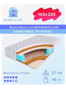 91148494 Матрас Bertrann Persi BS 140x200 см зависимый пружинный блок STLM-0501052 SLEEP A LOT