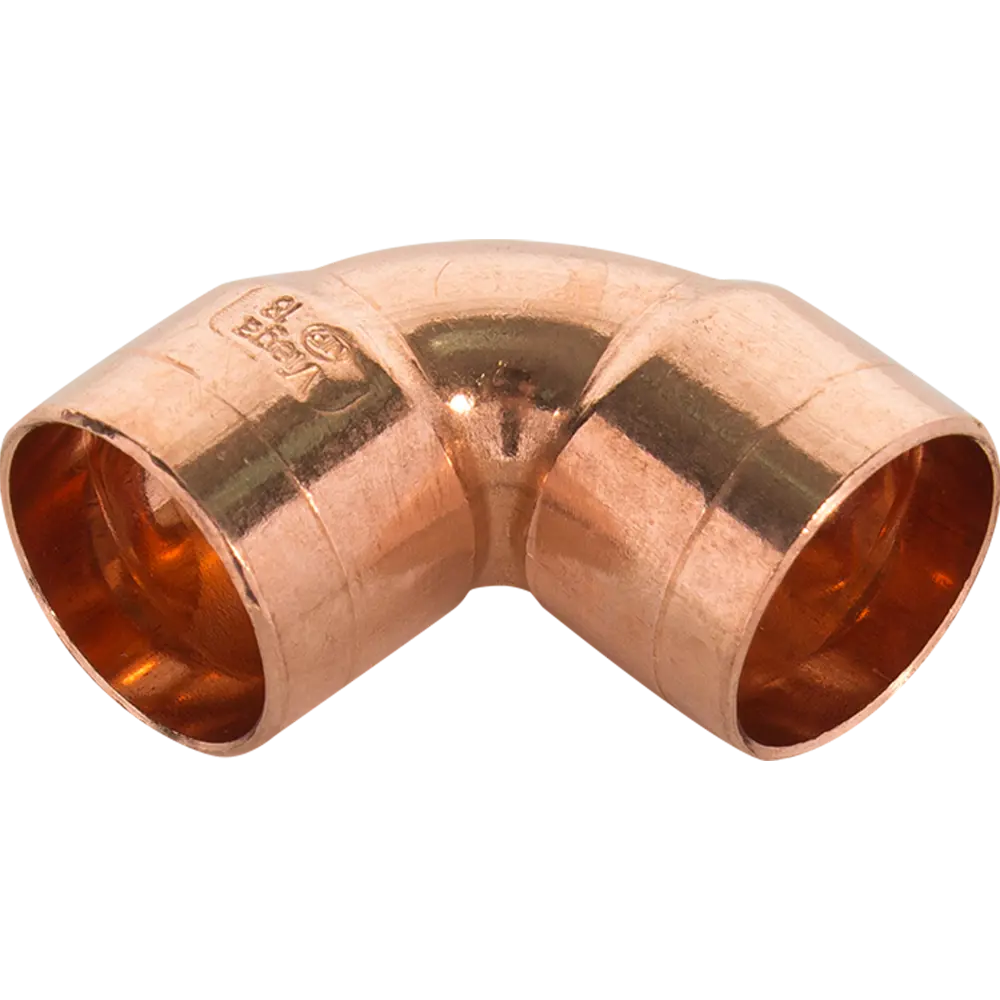 Отвод 90° Viega 18 мм внутреннее-внутреннее соединение медь 100452 STLM-2116515