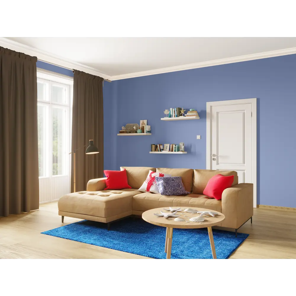 Тестер краски для гостиной и офиса цвет полуночно-синий 50 мл PARADE ICE STLM-2209070 - Вид №2