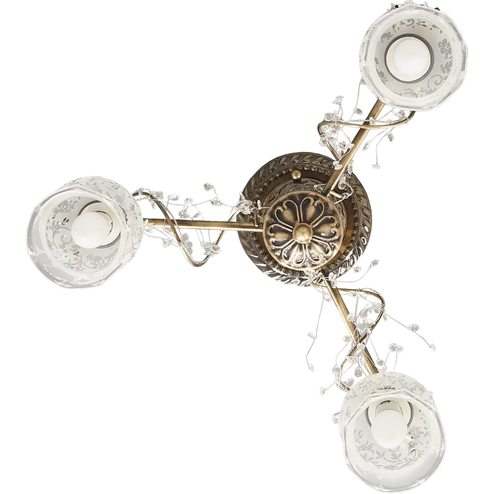 Люстра Clematis 3xE14x60 Вт LAMPLANDIA STLM-2155477 - Вид №1