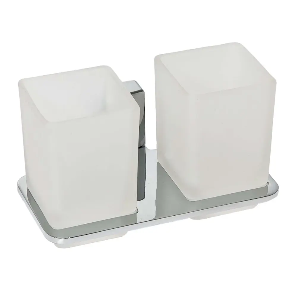 Стакан двойной для зубных щёток «Orchid» BRISSEN STLM-2188899