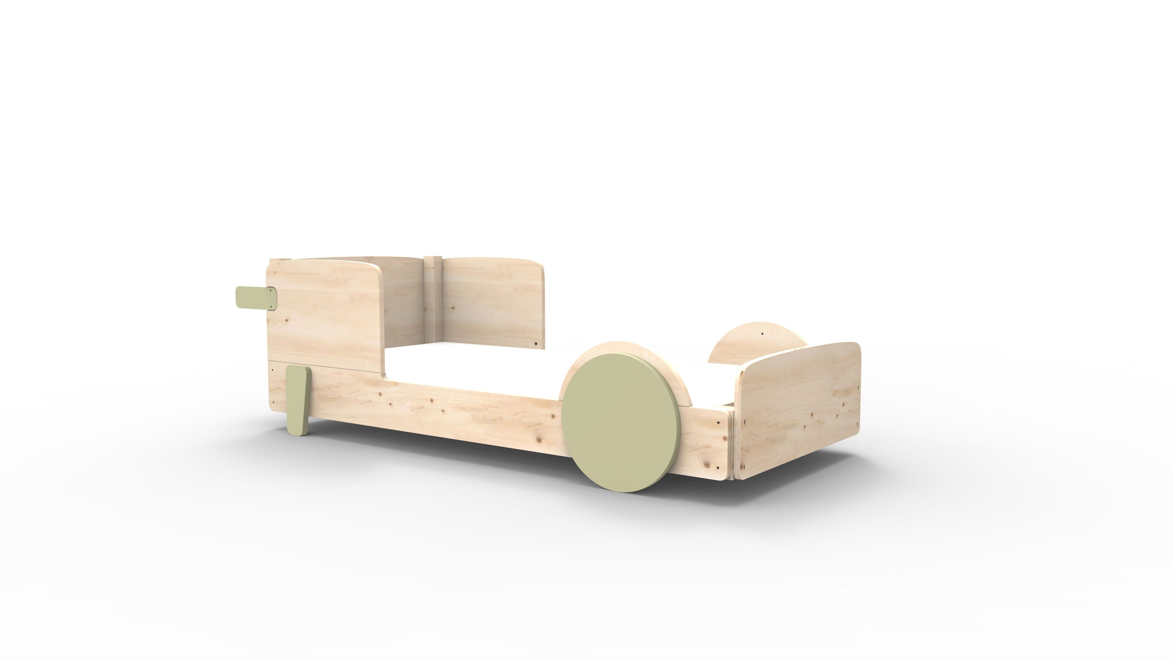 Деревянная односпальная кровать Mathy by Bols ARCH-00055755 - Вид №21