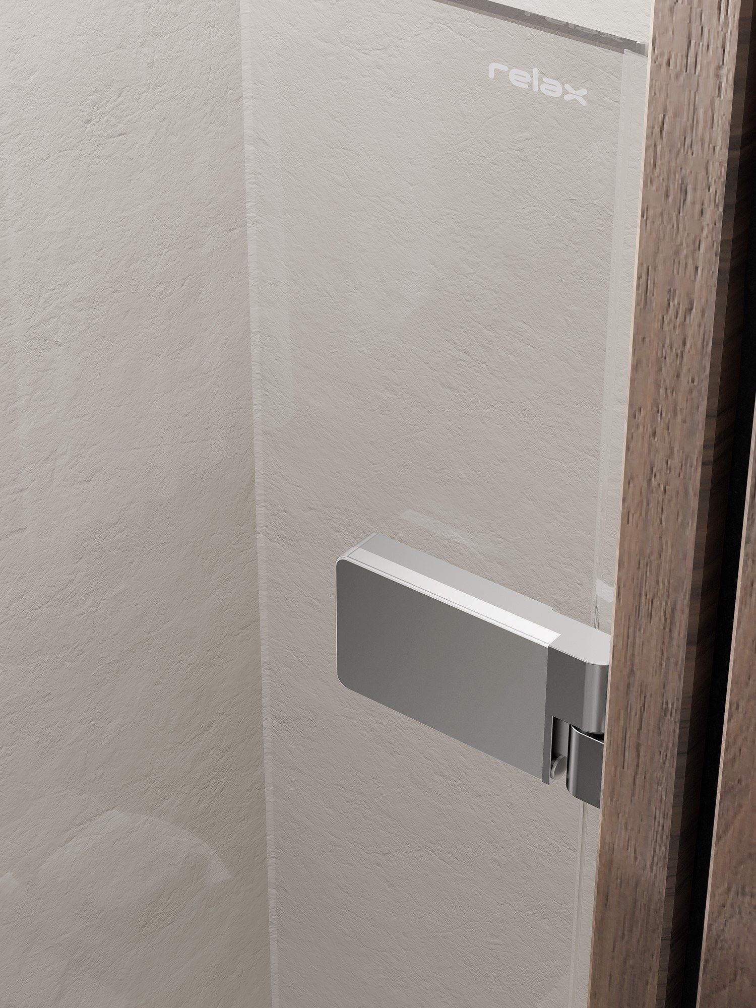 Угловая душевая кабина с распашной дверью RELAX Cardine M ARCH-00115194 - Вид №2