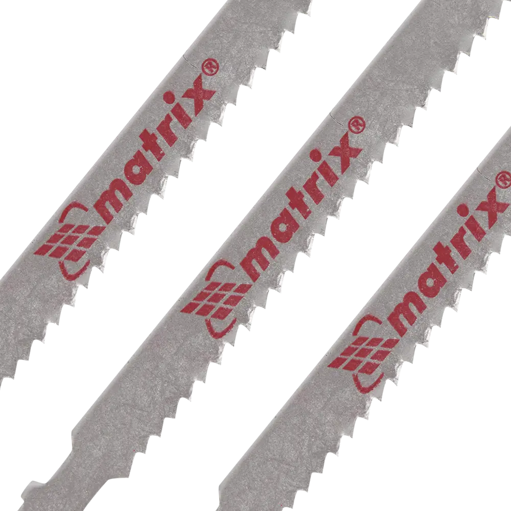 Пилка для лобзика по дереву Matrix 78141 чистый рез, 3 шт STLM-2164837 - Вид №1