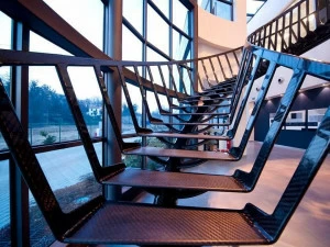 Siller Treppen Винтовая лестница из углеродного волокна