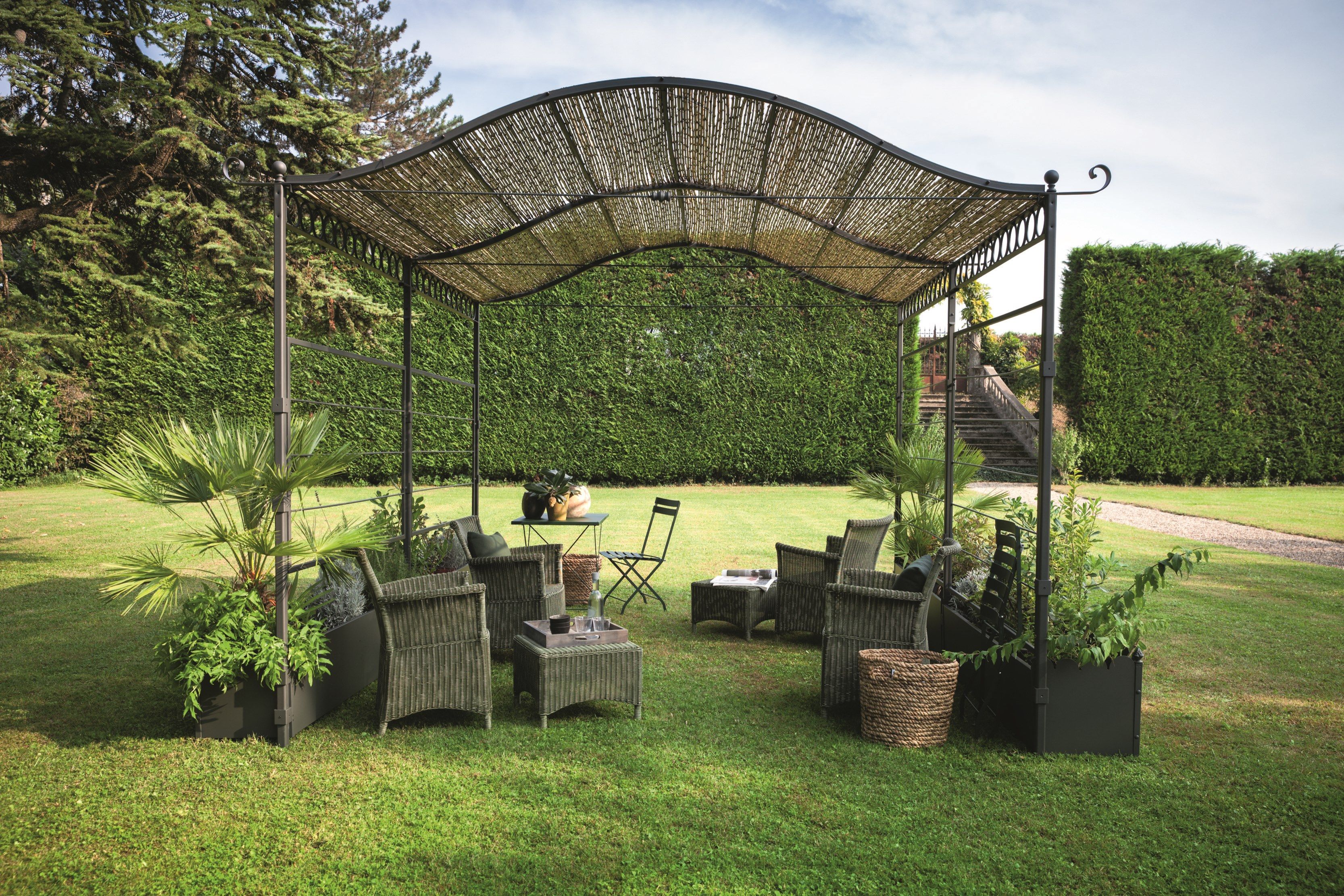 Самонесущая железная пергола Unopiù Solaire ARCH-00027413 - Вид №5