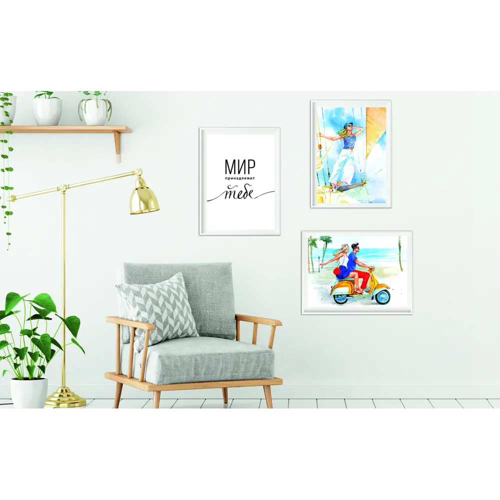 Постер «Медовый месяц» 21x29.7 мм Santreyd STLM-2021508 - Вид №1