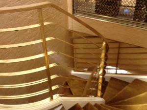 YDF Парапет из латуни для лестницы