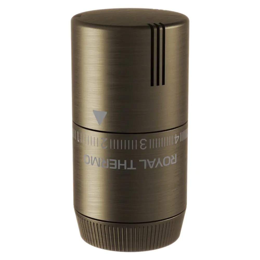 Термостатическая головка жидкостная Royal Thermo Design M30x1.5 бронза STLM-2211176 - Вид №2