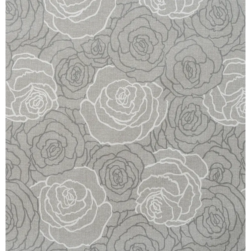 Скатерть Розы 135x160 см цвет серый Santreyd STLM-2186196 - Вид №2