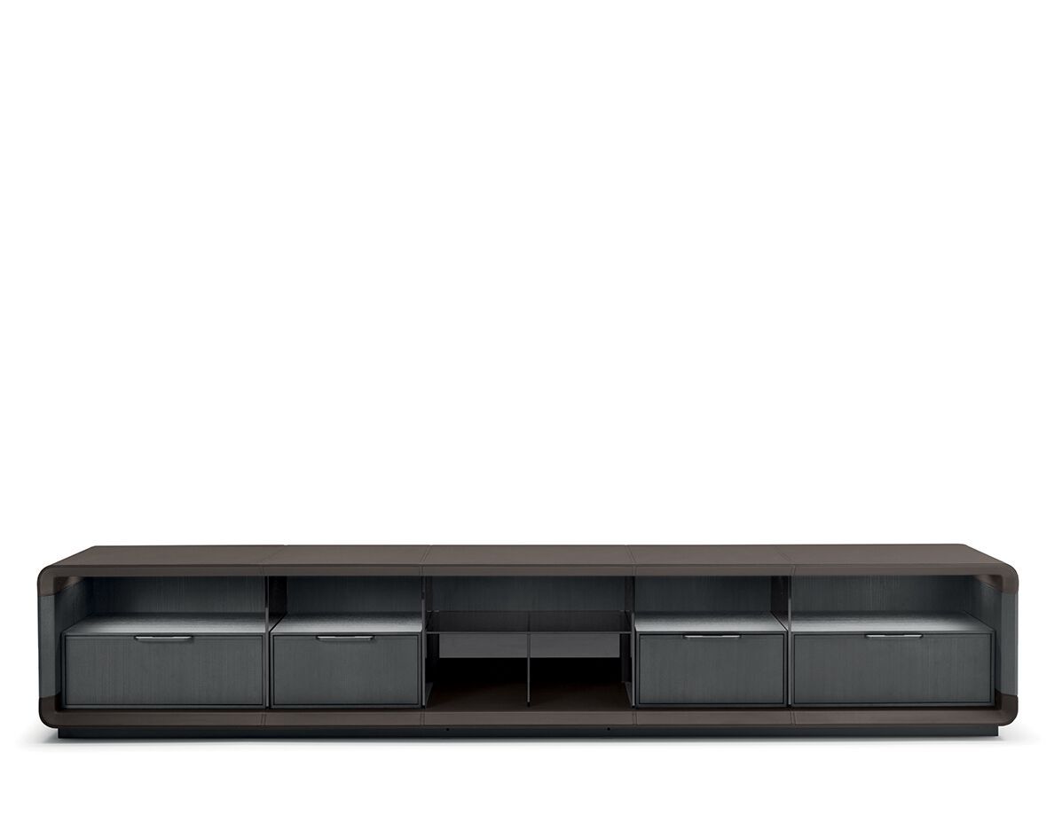 Низкий деревянный шкаф для телевизора с ящиками i 4 Mariani Герман ARCH-00079276 - Вид №2