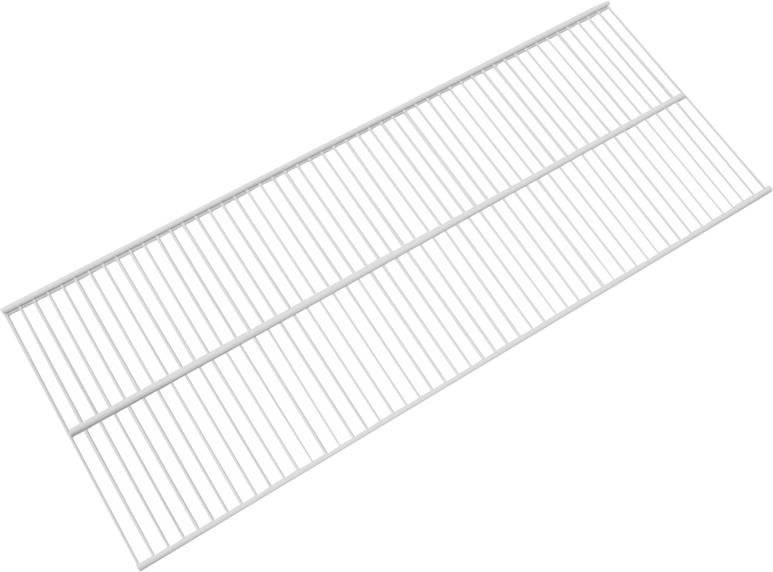 82658448 Полка сетчатая 80x30 см нагрузка до 20 кг сталь цвет белый STLM-0033048 SPACEO
