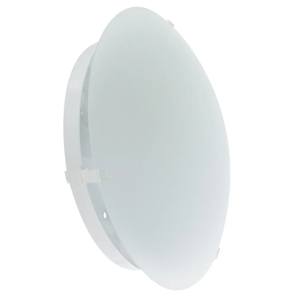 Светильник потолочный Плутон 1xE27x60 Вт, стекло/металл, цвет белый Santreyd STLM-2093003 - Вид №1