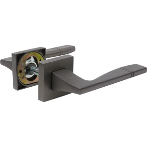 Ручка дверная на розетке Reinz Риволи, цвет матовый черный никель