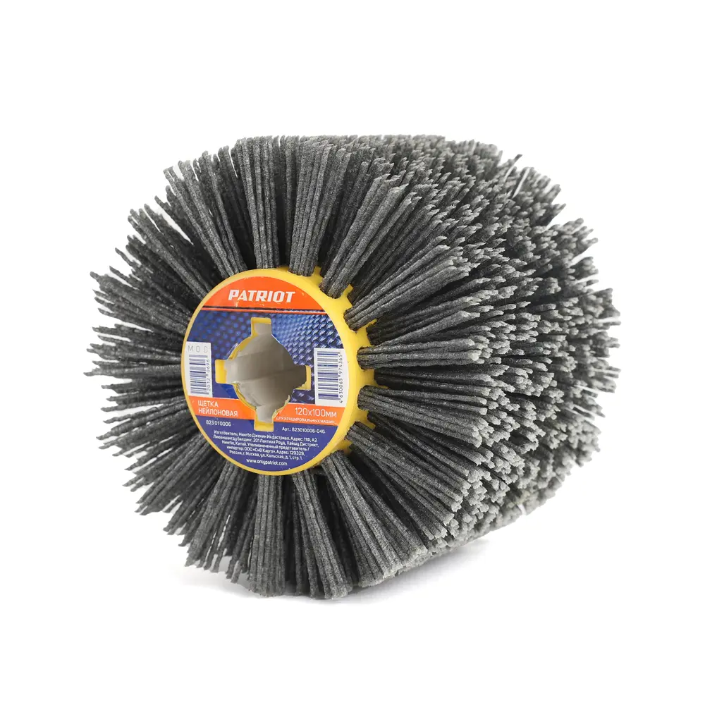 Щетка нейлон Patriot 823010006 для брашировки 120x100 мм STLM-2001317
