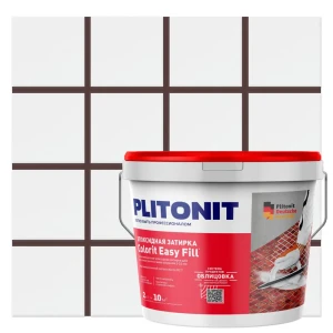 Затирка Plitonit эпоксидная Colorit Easy Fill 2 кг какао