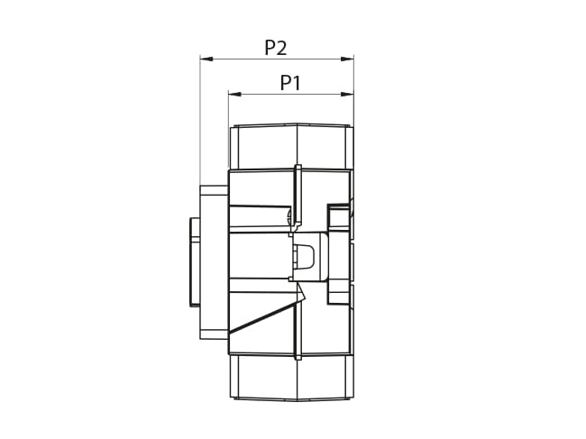 Комплект с двойным запорным устройством TECO K4 ARCH-00131141 - Вид №9