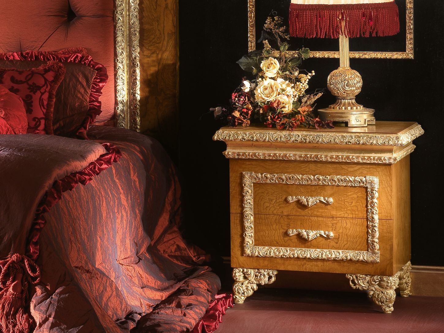 Прямоугольная тумбочка с ящиками A.R. Arredamenti ARCH-00100109 - Вид №1