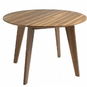 Обеденный стол круглый деревянный 120 см GOB-N5450 от Angel Cerda ANGEL CERDA  149968 Орех;коричневый