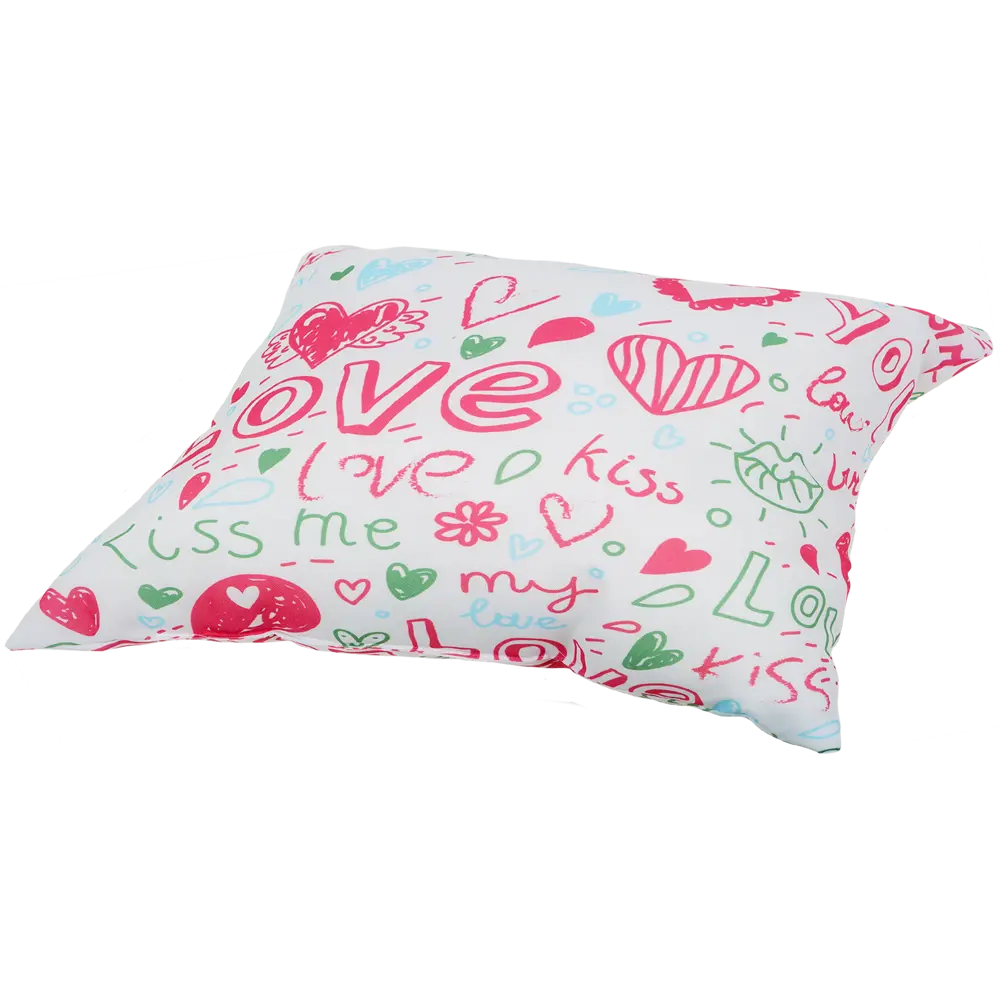 Подушка «Love», 40х40 см, цвет розовый SEASONS STLM-2085043 - Вид №1