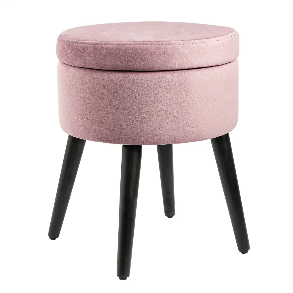 Santreyd Бета-10: Розовый деревянный табурет для стильного интерьера 89365223 STLM-1080668