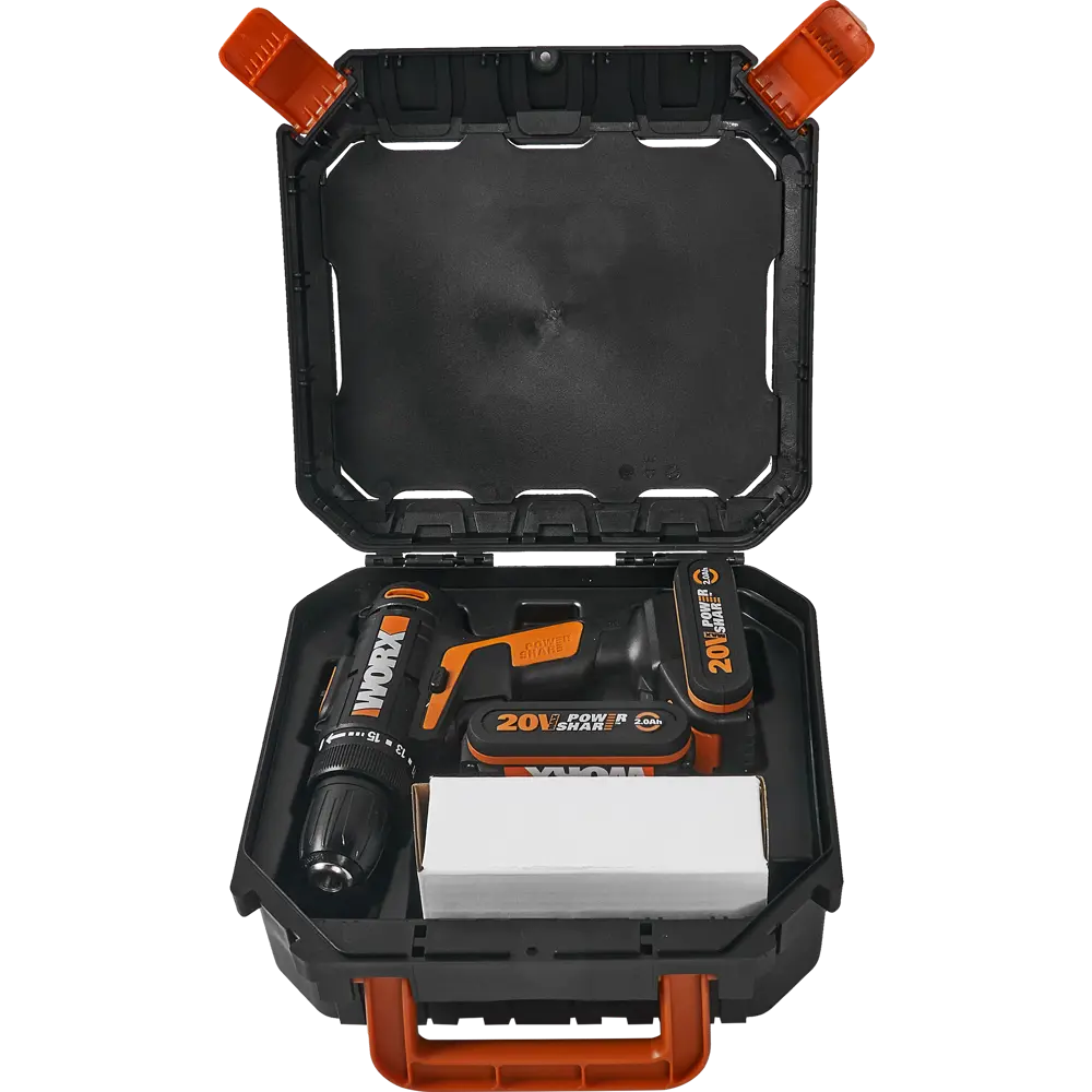 Дрель-шуруповерт аккумуляторная Worx WX101.1, 20 В Li-ion 2x2Ач STLM-2209265 - Вид №5
