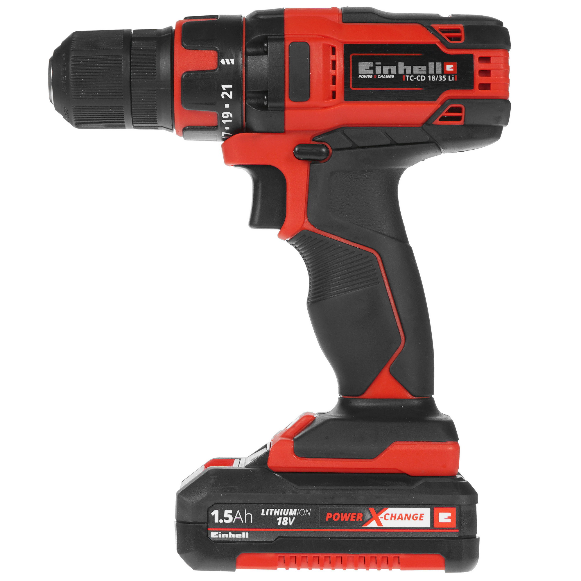 Дрель-шуруповерт Einhell TC-CD 18/35 Li Power X Change 18V 5308581 STDN-0142541