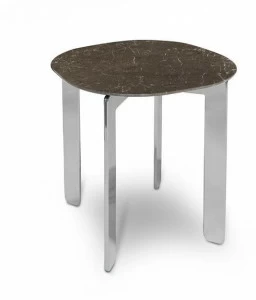 AKDO Журнальный столик из темно-оливкового мрамора Ecco stone