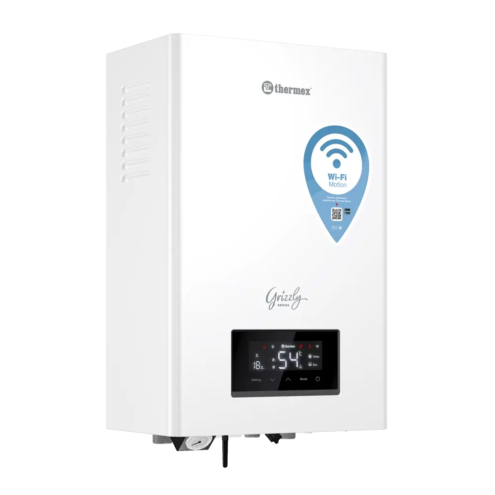 Котёл электрический 5-12 кВт Thermex Grizzly Wi-Fi одноконтурный STLM-2130927 - Вид №2