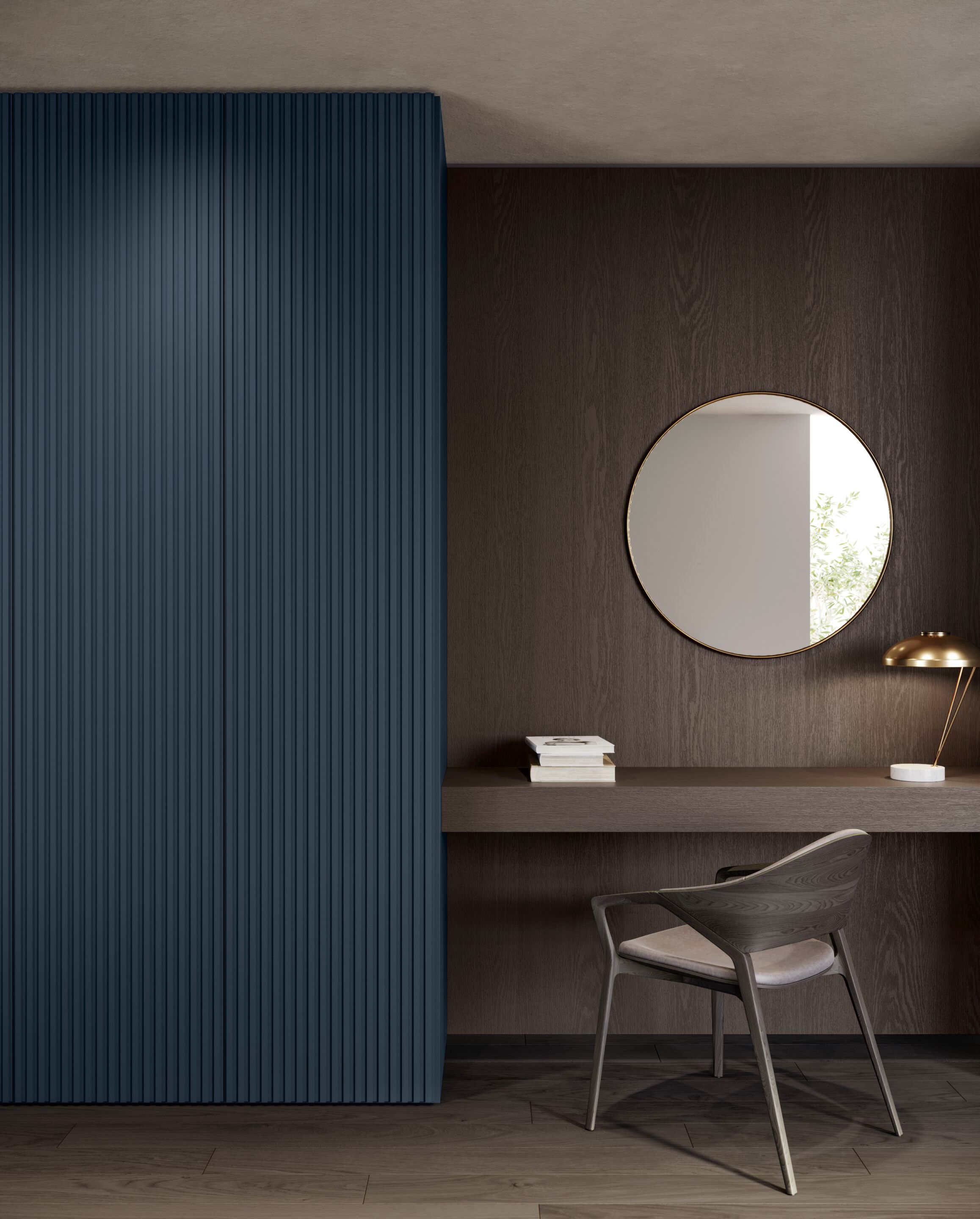 Деревянный настенный секционный шкаф Olivieri STYLE ARCH-00058399 - Вид №3