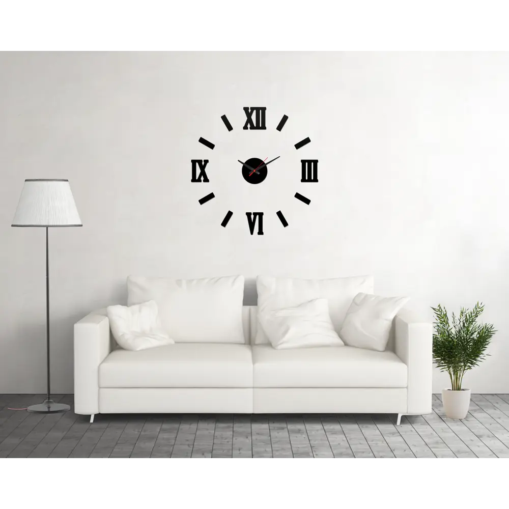 Santreyd Настенные часы с римским циферблатом в деревянном корпусе 83428706 STLM-0041293 - Вид №3