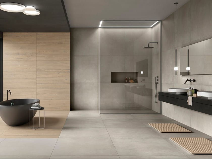 Пол / облицовка керамогранита для внутреннего и наружного применения с эффектом цемента ARIOSTEA NEXT ARCH-00147900