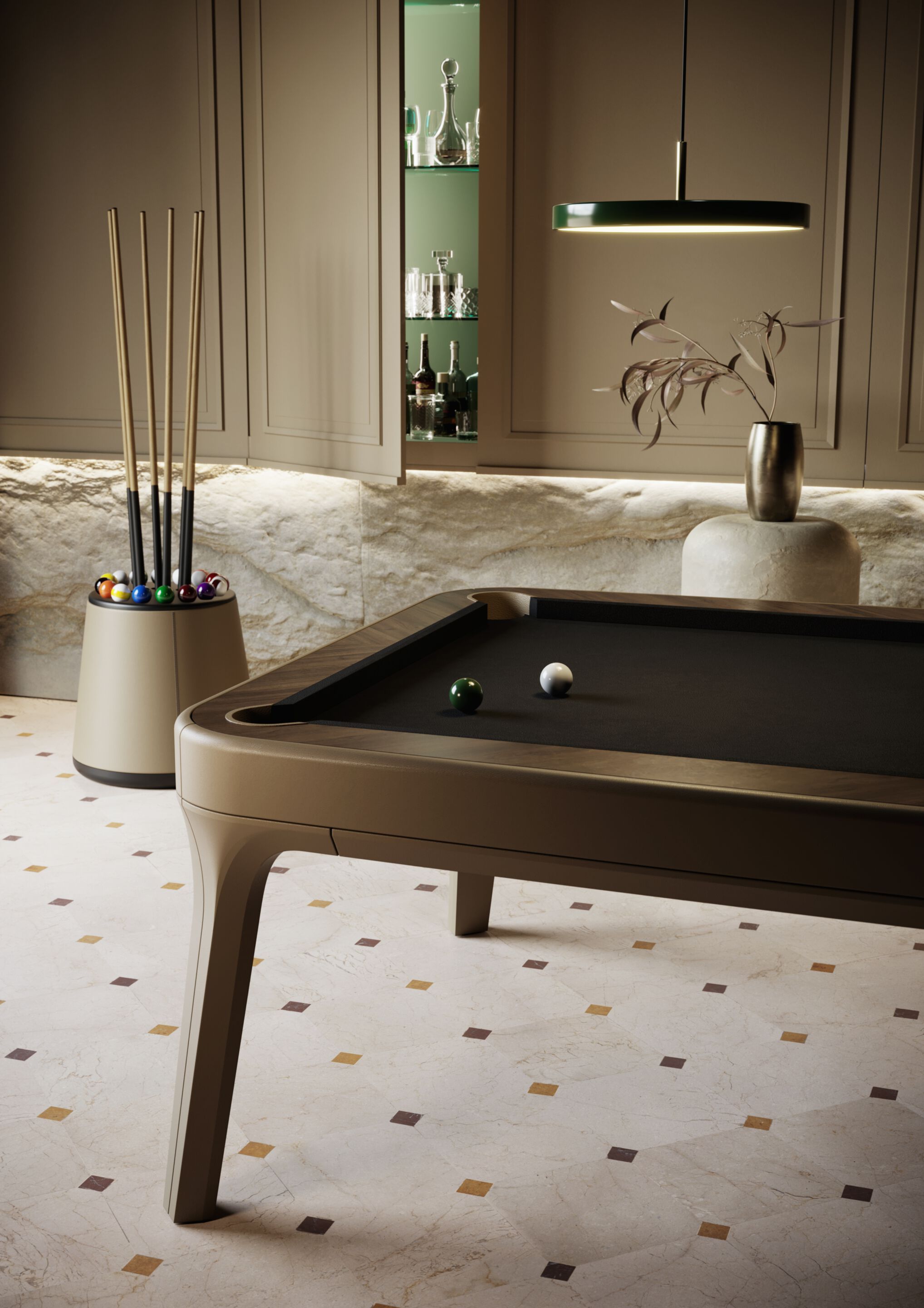 Прямоугольный бильярдный стол Vismara Design DANDY ARCH-00037353 - Вид №2