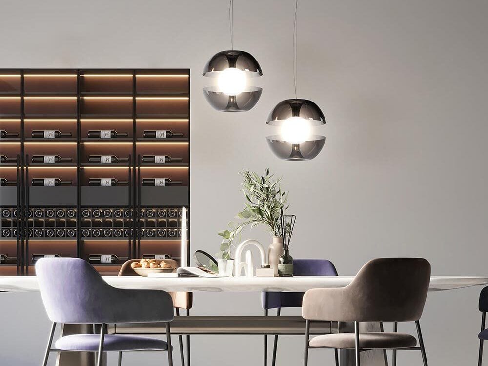 Стеклянный светодиодный подвесной светильник Maytoni Rebel ARCH-00044953 - Вид №2