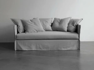 Meridiani Двуспальный диван-кровать со съемным чехлом из ткани Fox